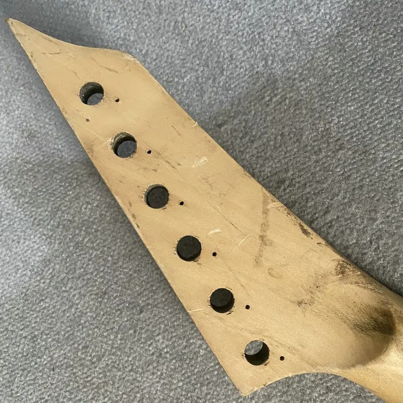Reversed Headstock Electric Guitar Maple Wood Neck, Rosewood Fretboard