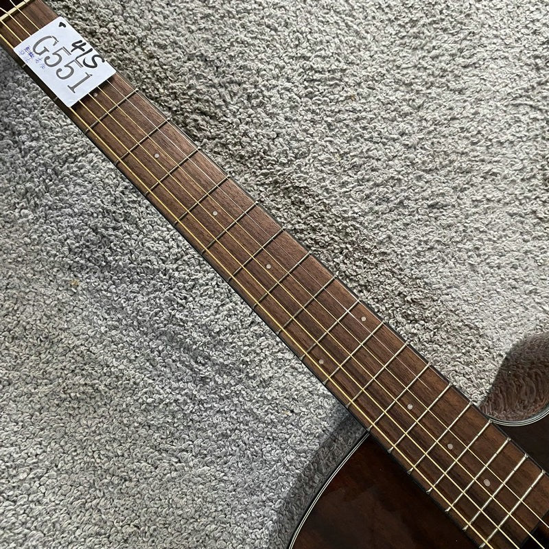 41 Inch Mahogany Wood Acoustic Guitar, Rosewood Fingerboard Neck