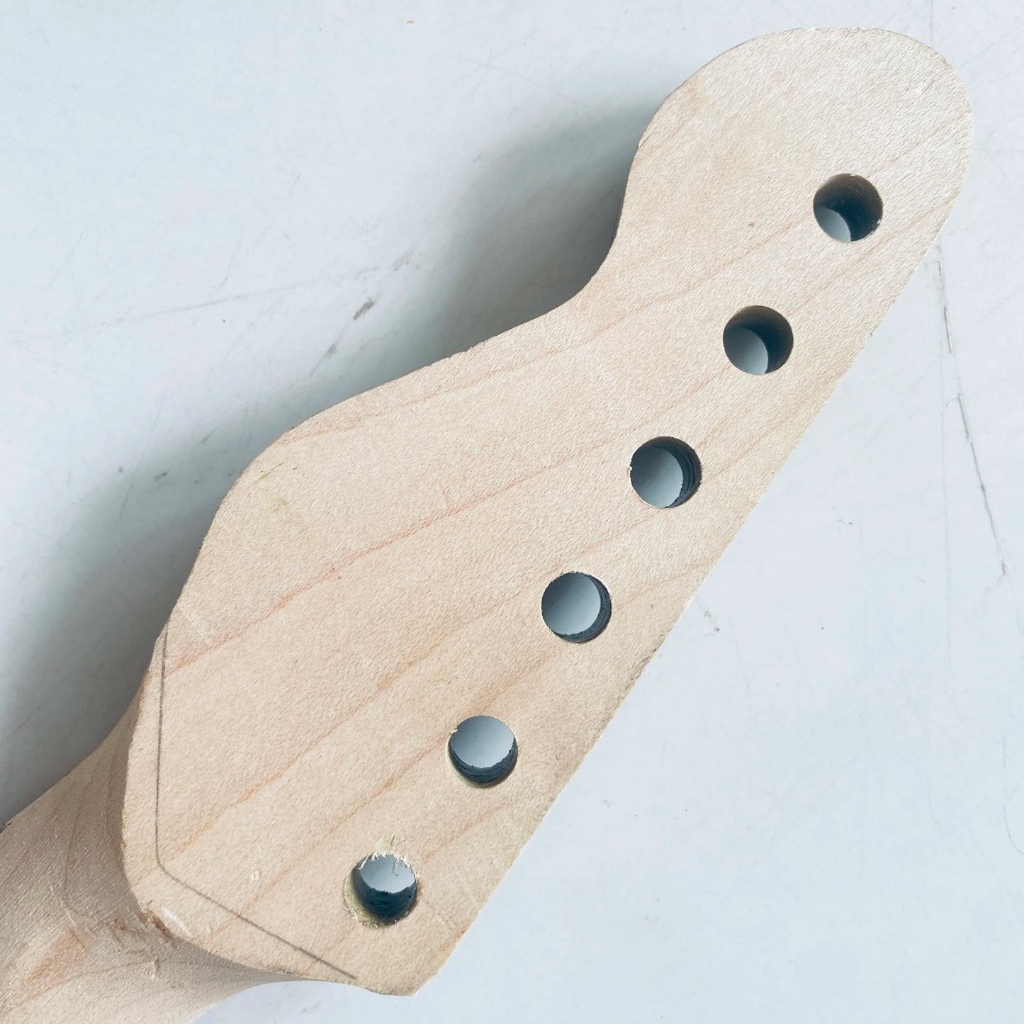 Green Headstock Guitar Maple Wood Neck, Rosewood 22 Frets Fingerboard