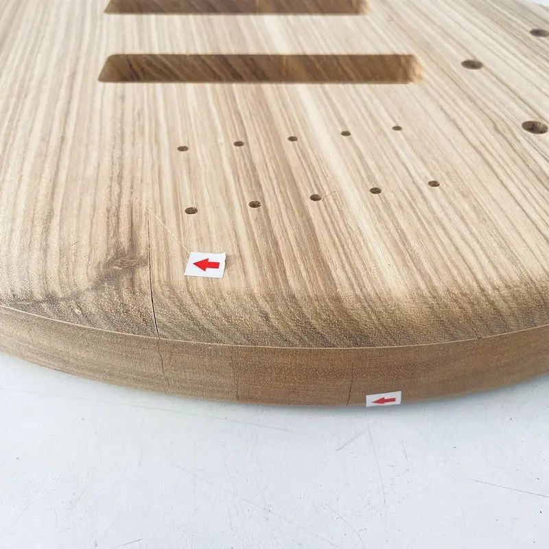 Wenge Wood Top Fanned Bass Guitar Body DIY Project