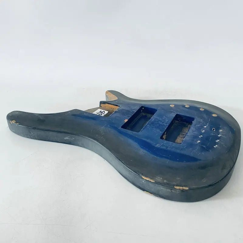 Blue Burst Solid Basswood Bass Guitar Body
