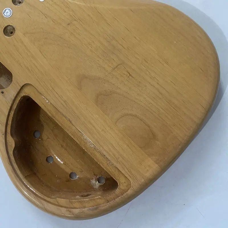 Glossy Finish Alder Wood Bass Guitar Body