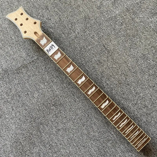Mahogany Wood Electric Guitar Neck, Rosewood Fingerboard, Set In