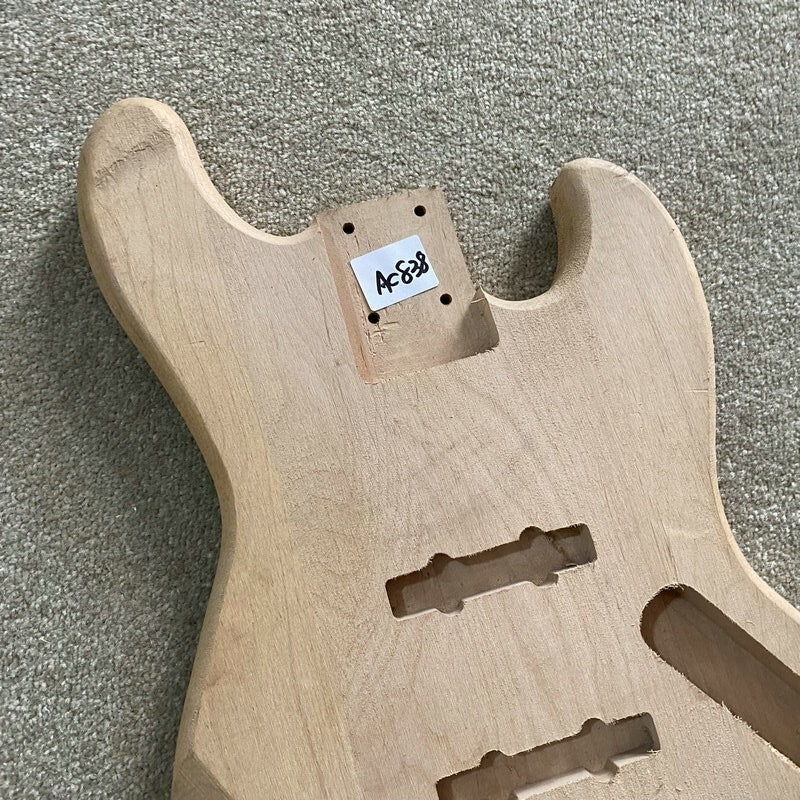 5 String Alder Wood Bass Body in Glossy Finish Fit Jazz Bass