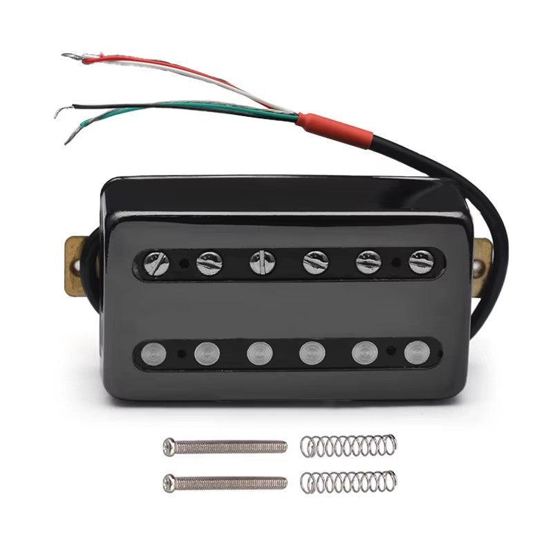 Black Brass Covers Guitar Humbucker Pickups Fit Ibanez,Epiphone,Cort,W