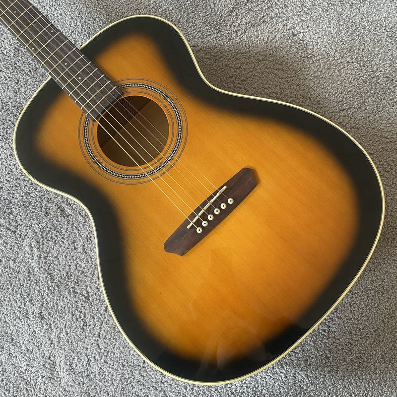 40 Inch Acoustic Guitar in Sunburst, Spruce Top Mahogany Body, Rosewoo