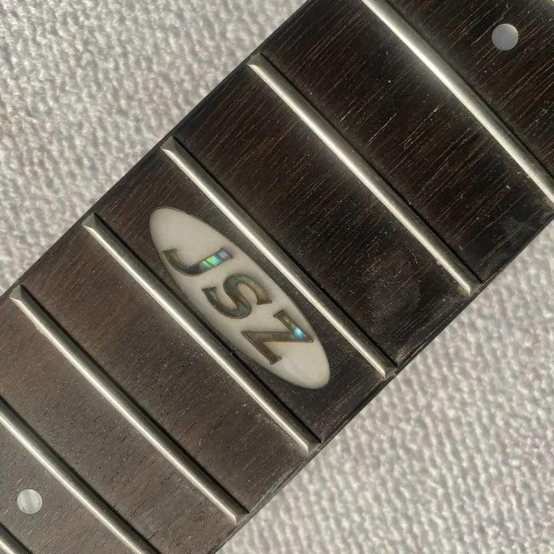 Blue Maple Wood Guitar Neck, Rosewood Fingerboard 24 Frets