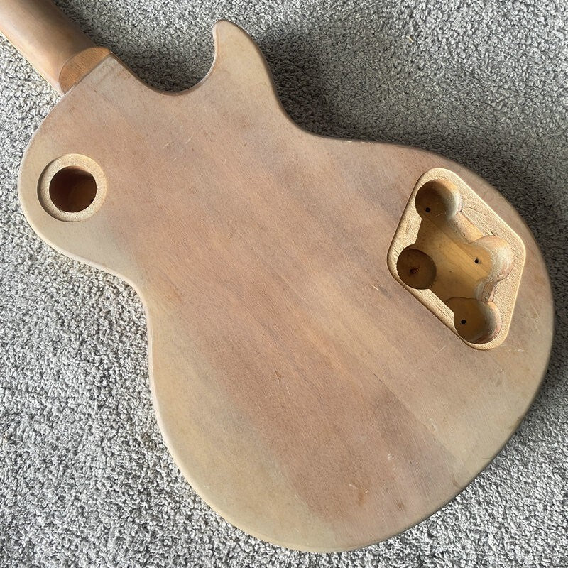 DIY Project Single Cut Lefty Guitar Mahogany Body and Neck, Rosewood F