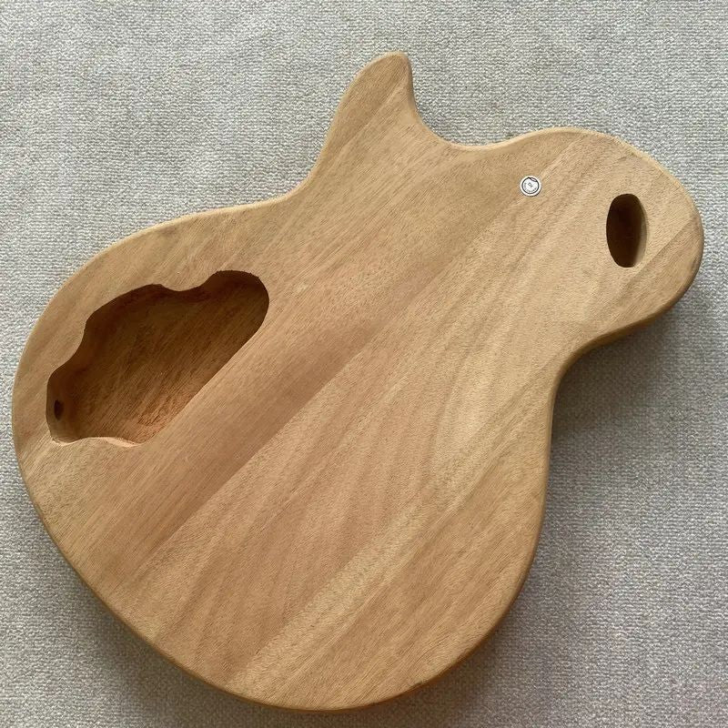 LAG Single Cut Guitar Body with Veneer Tiger Maple Top Fit Les Paul LP