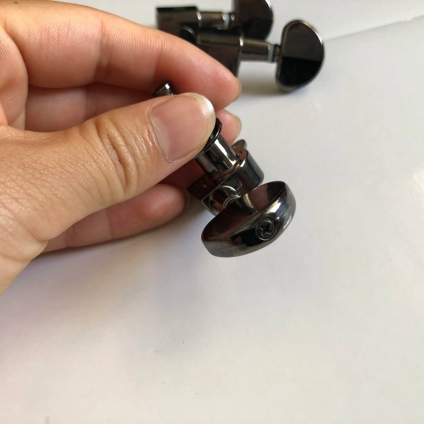 Black Nickel Guitar Tuning Pegs Machine Heads Keys Fit Washburn,Ibanez