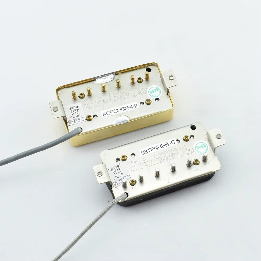 Epiphone Guitar Pro Alnico Neck and Bridge Humbucker Pickups Set Fit L