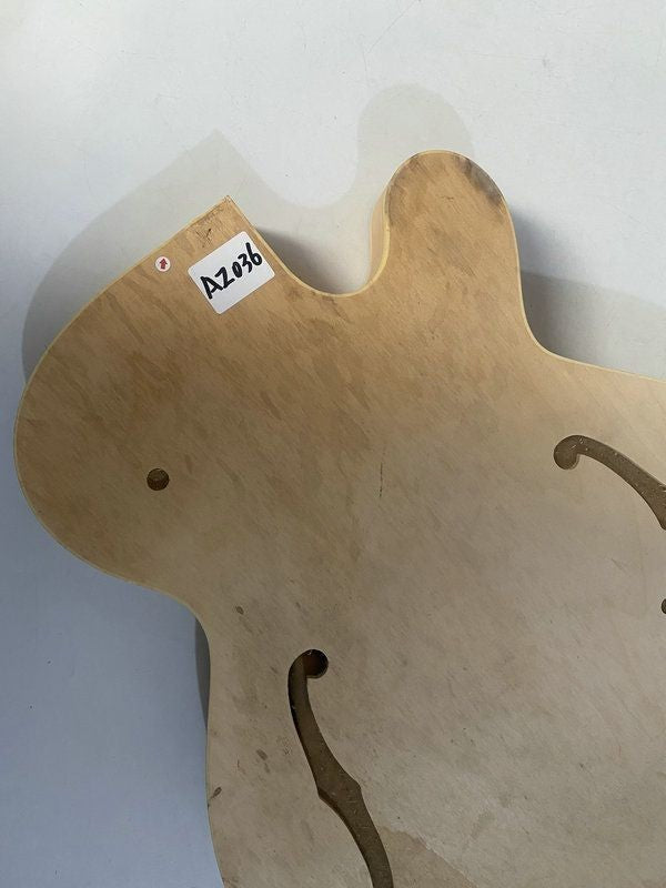 Single Cutaway Hollow Jazz Guitar Body DIY Project