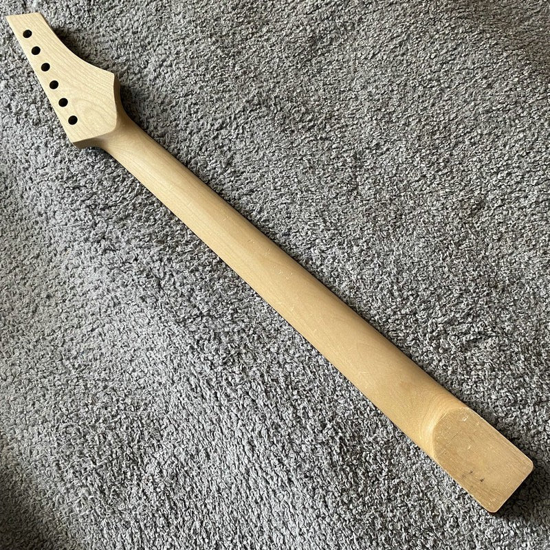 Left Handed Guitar Maple Wood Neck, 24 Frets Rosewood Fingerboard