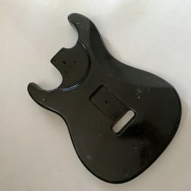 Basswood Black Guitar Body Fit Stratocaster Strat
