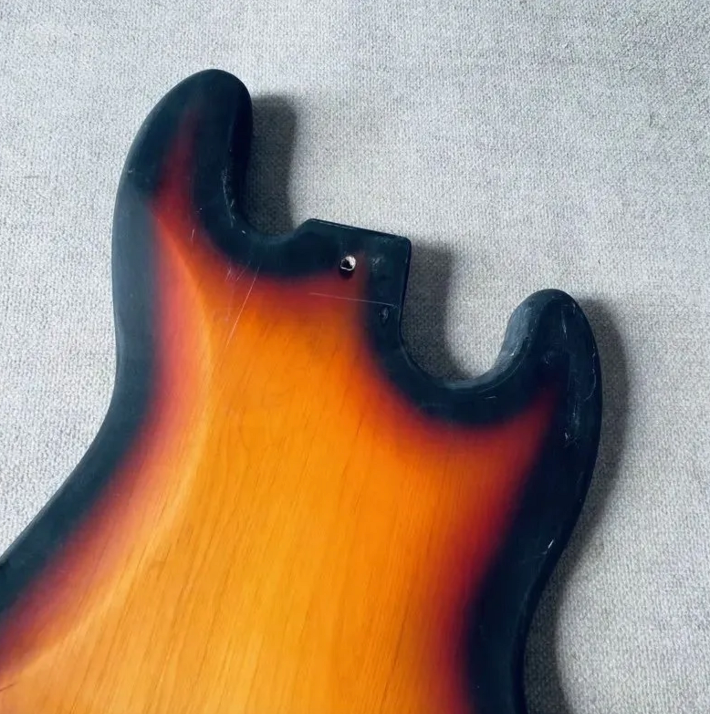 Tobacco Burst Finish Lefty 4 String Bass Basswood Body Fit Jazz Bass