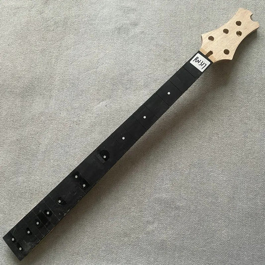 Maple Wood 5 String Bass Neck, Rosewood Fingerboard DIY Project
