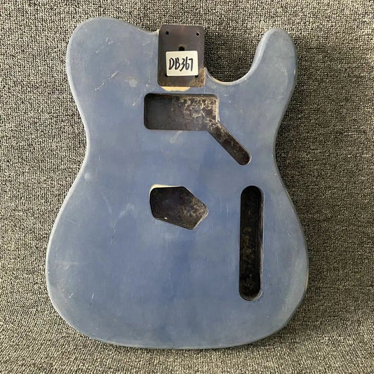 Blue Basswood Single Cut Guitar Body Fit Telecaster Tele