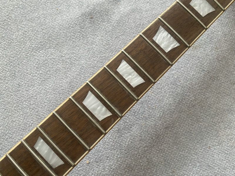 Black Basswood Guitar Body with Neck, Rosewood Fretboard Fit LP Les Pa