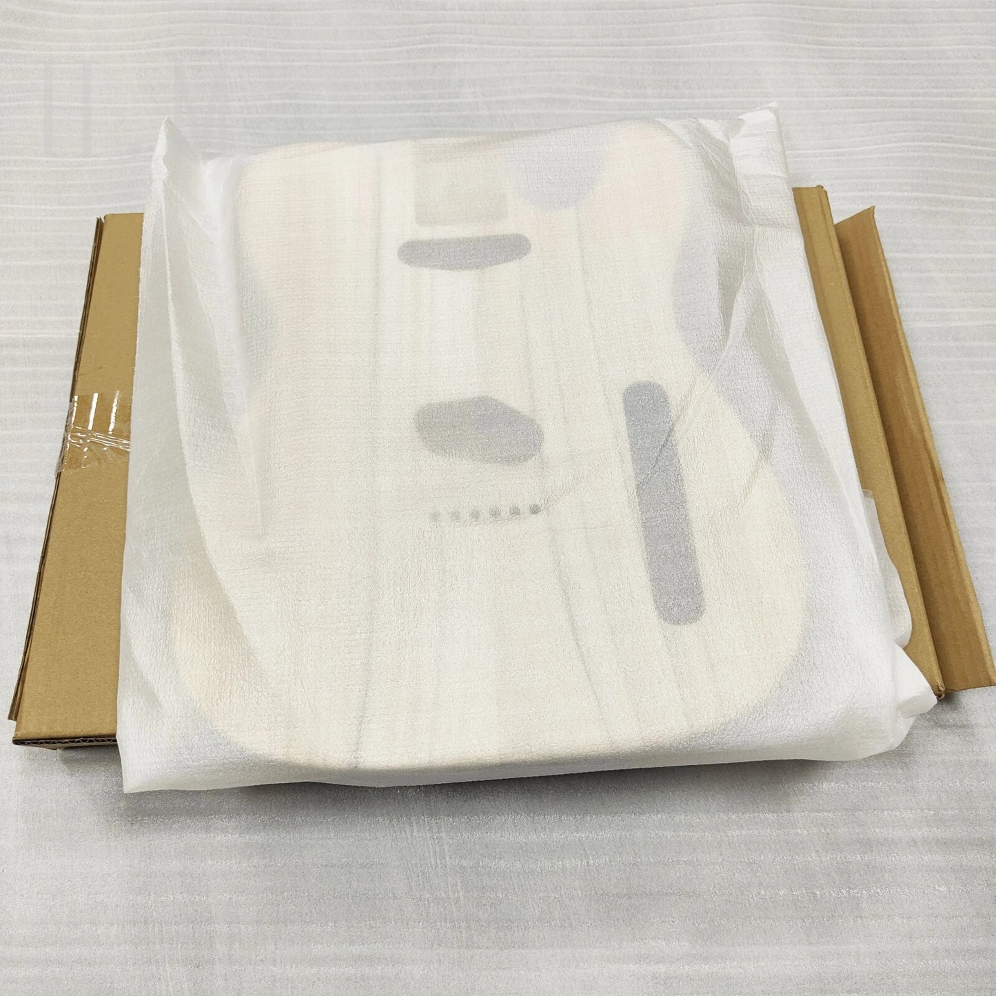 Poplar Wood Guitar Single Cut Body, String Through Bridge Fit Telecast