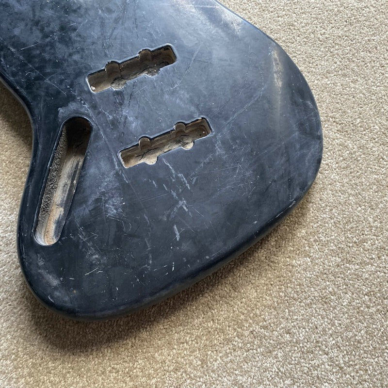 Left Hand Black 4 String Bass Basswood Body Fit Jazz Bass