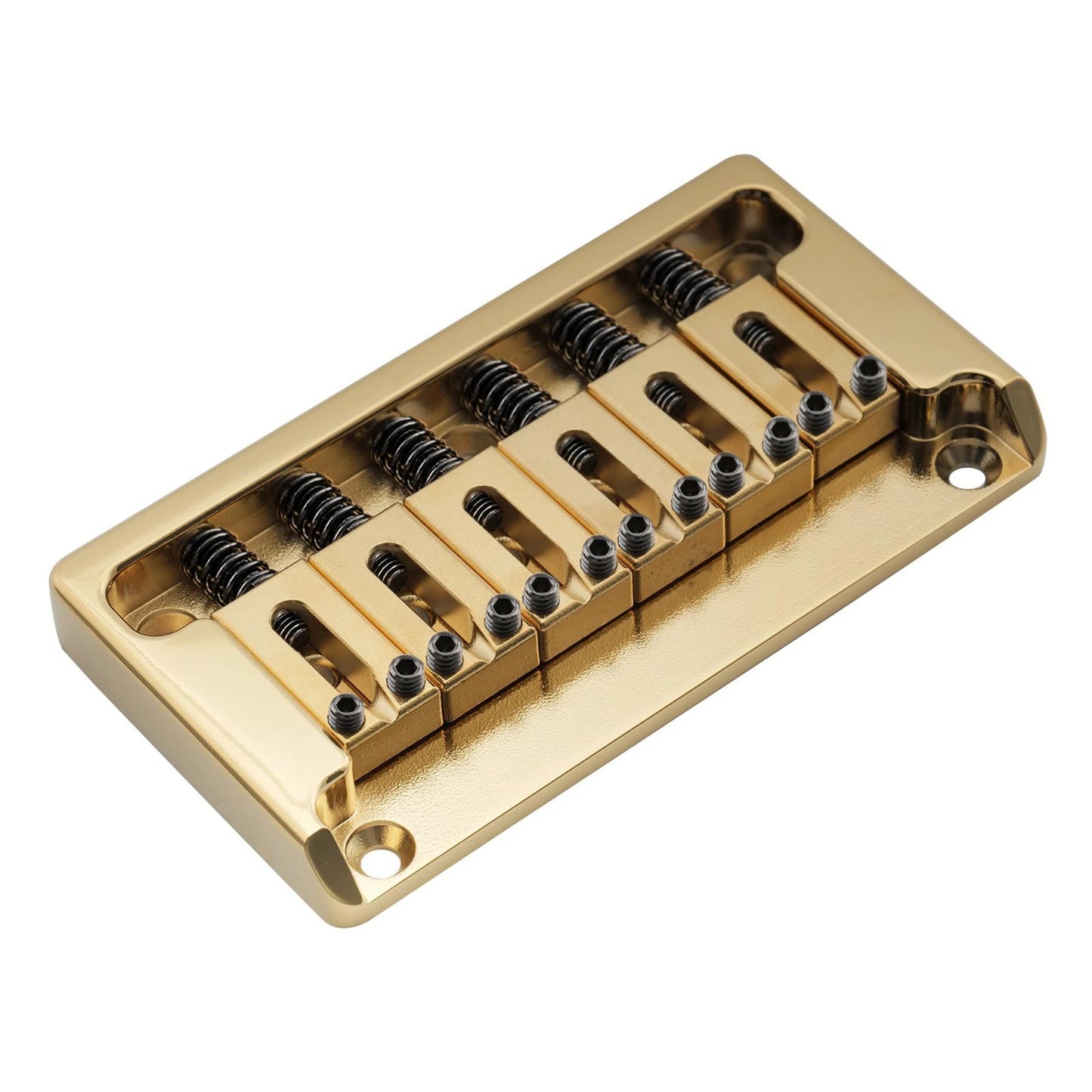 All Solid Brass Gold Guitar Fixed Hardtail Bridge Fit Stratocaster Str