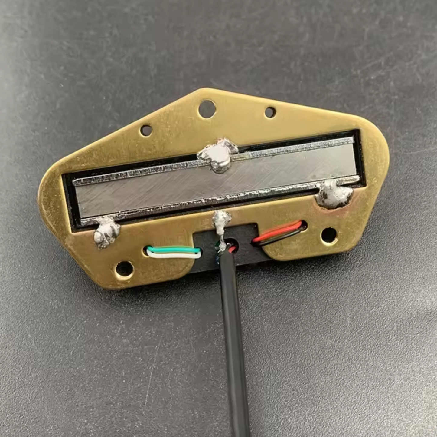 Red Alnico 5 Guitar Dual Blades TL Bridge Pickup Fit Telecaster Tele
