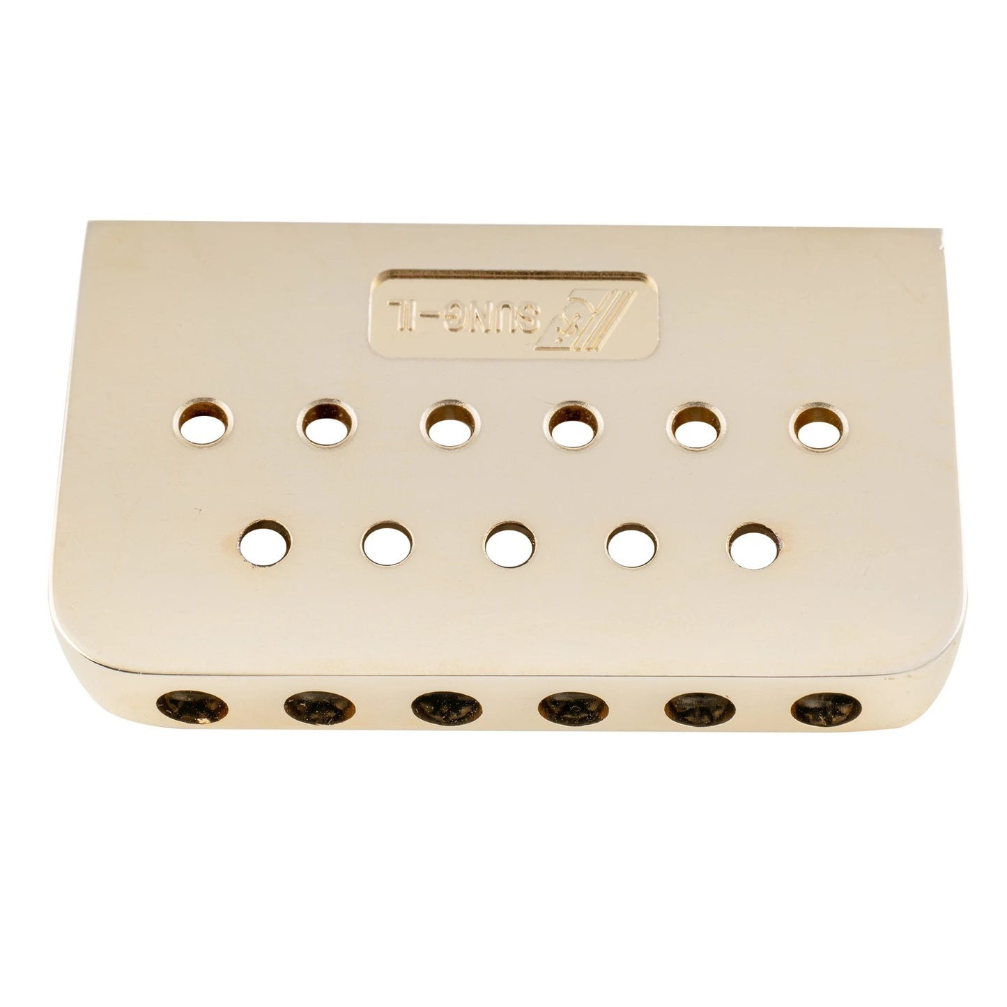 Fixed Hardtail Guitar Bridge System in Gold Fit Stratocaster Strat