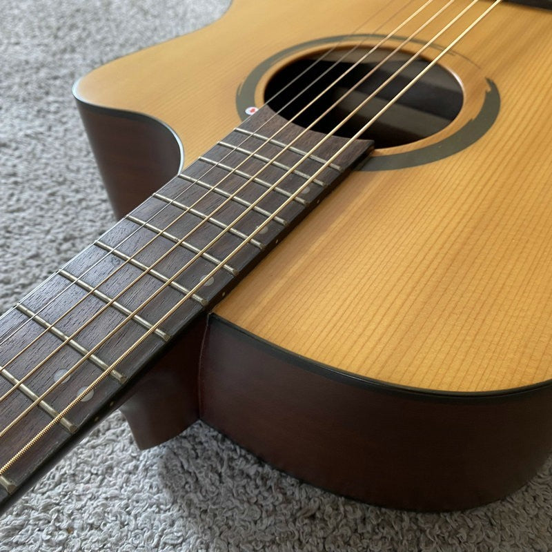 Luna Acoustic Guitar 41 Inch, Solid Spruce Top Body, Mahogany Neck