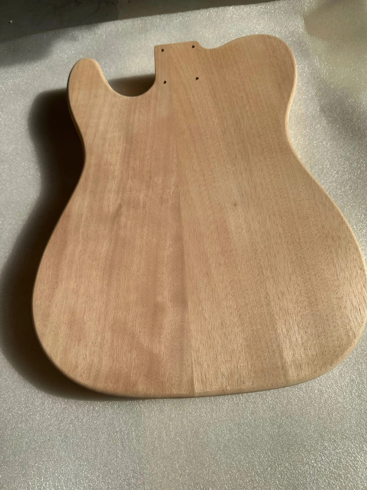 HH Mahogany Wood Guitar Body with F Hole Fit Telecaster Tele
