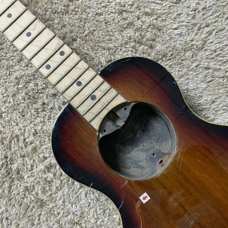 Tenor Travel Guitar Body with Maple Wood Neck