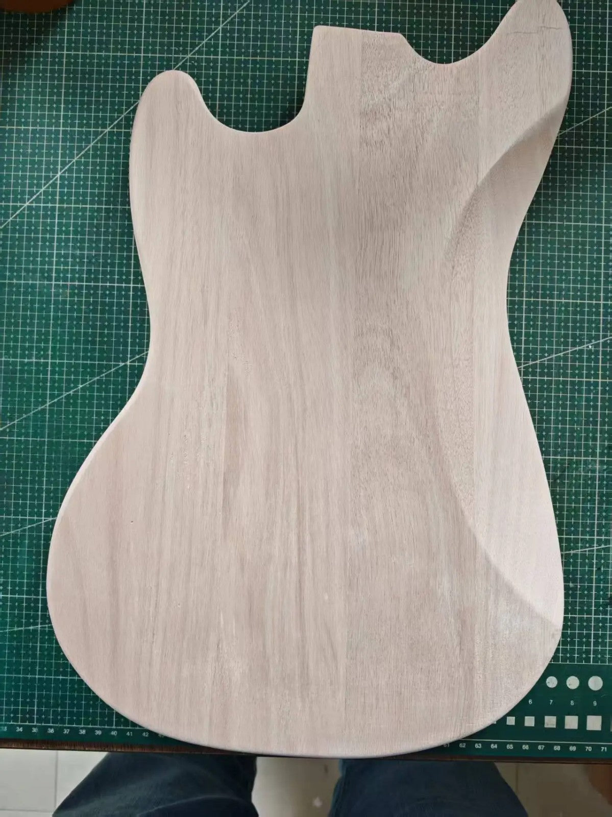Mahogany Wood Guitar Body Fit Mustang Guitars