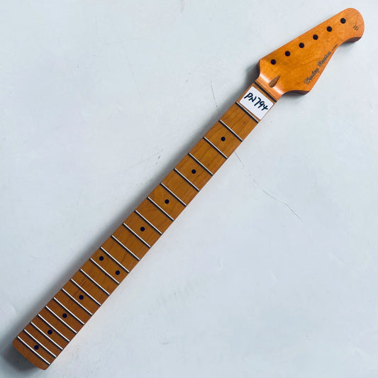 Harley Benton Orange Maple Wood Guitar Neck, 22 Frets Fingerboard