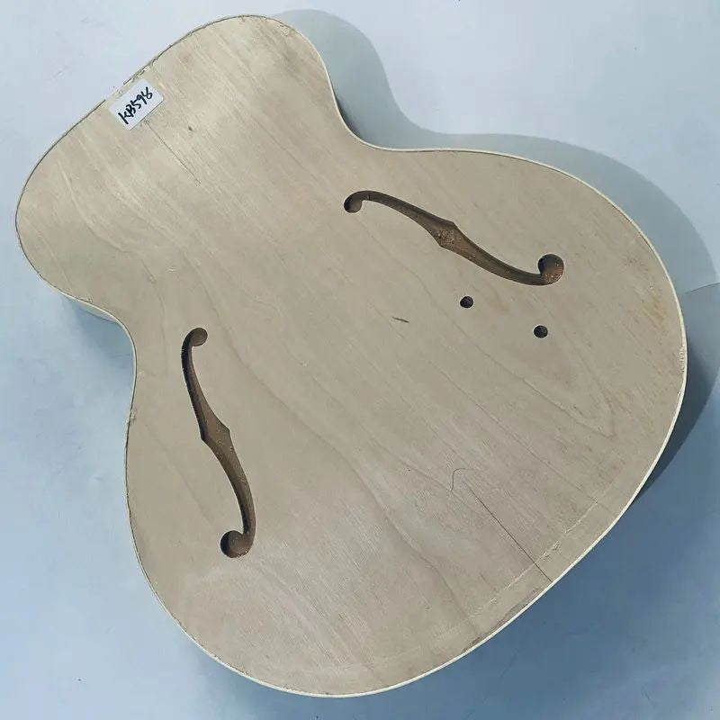 Custom Hollow Body Jazz Guitar Spruce Top Maple