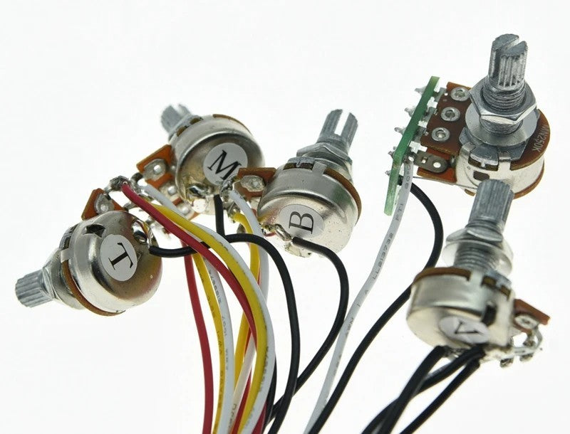3 Band Active and Passive Bass Guitar EQ Equalizer Preamp Circuit Pick