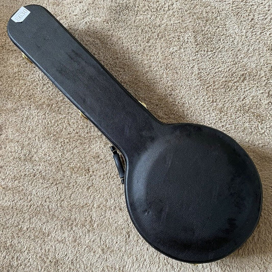 Black Banjo Leather Hard Case