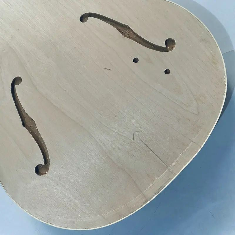 Custom Hollow Body Jazz Guitar Spruce Top Maple