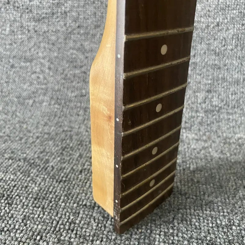 DIY Maple Wood Guitar Neck, Rosewood Fingerboard 22 Frets
