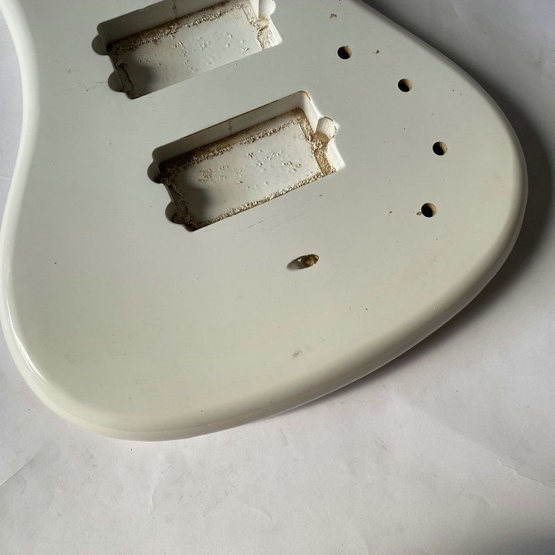 4/5 String Bass White Body DIY Project Fit Warwick