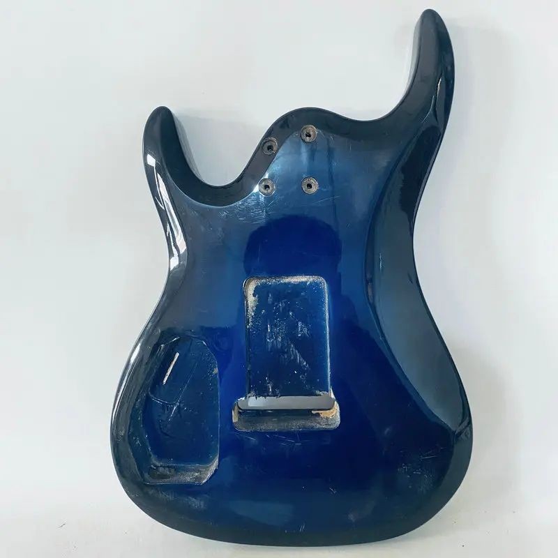 Blue Burst HSH Guitar Double Cutaway Body