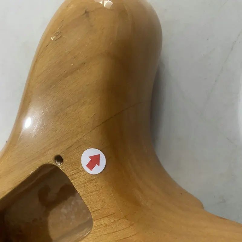 Glossy Finish Alder Wood Bass Guitar Body