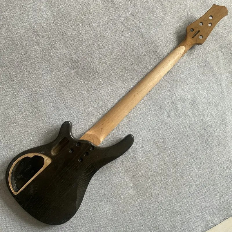 5 String Electric Bass Basswood Body with Maple Neck