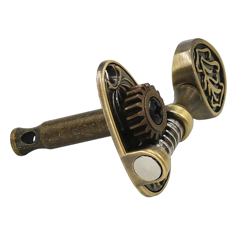 Vintage Bronze 3x3 Open Guitar Machine Heads Pegs Fit Epiphone,Washbur