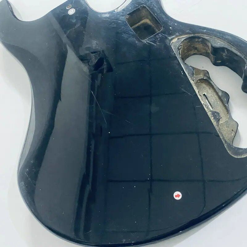Black Left Hand 5/6 String Bass Basswood Body DIY Project Fit MusicMan