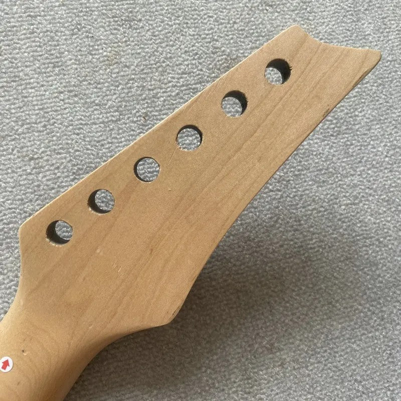 Reversed Headstock Guitar Neck, Maple Fingerboard 24 Frets
