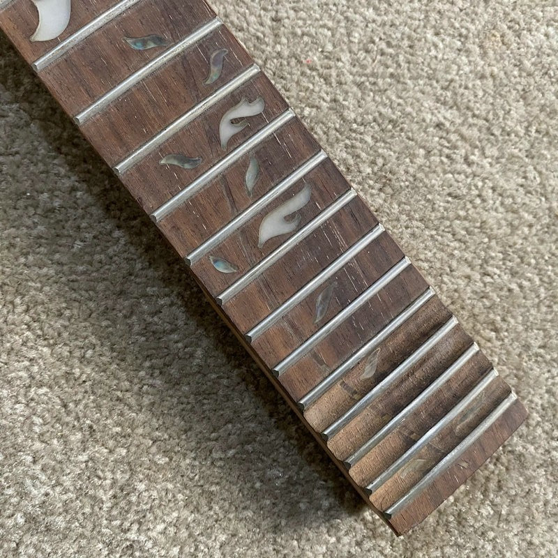 Maple Wood Electric Guitar Neck, Rosewood Fingerboard 24 Frets
