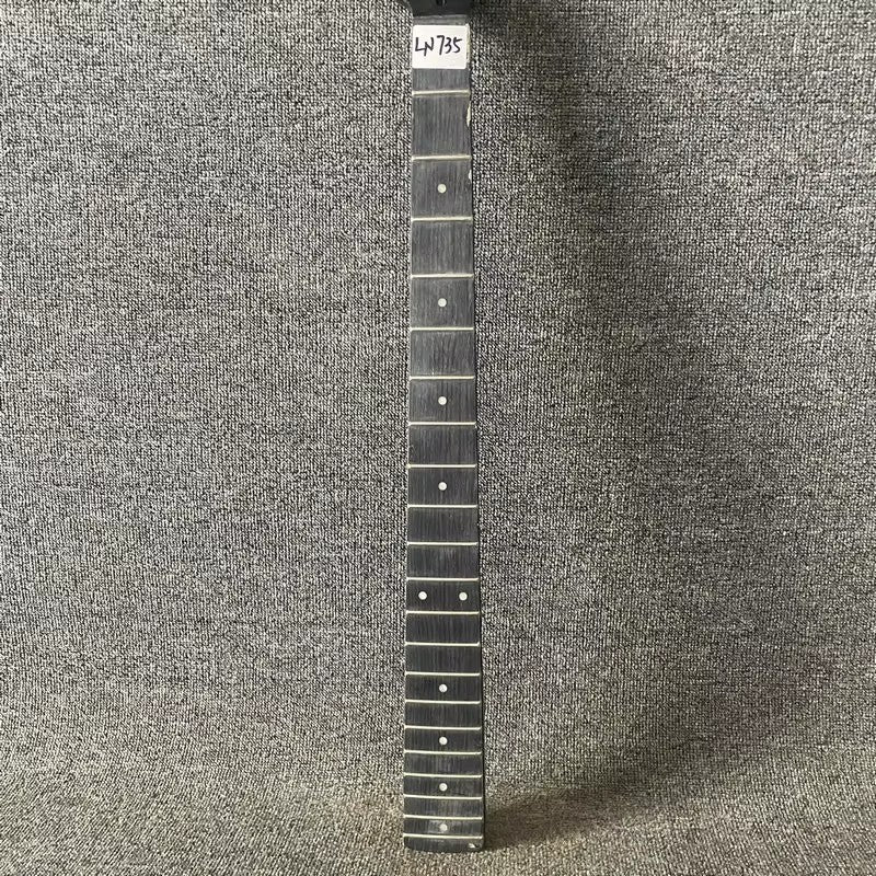 Black Maple Wood 4 String Bass Neck, Rosewood Fingerboard 21 Frets