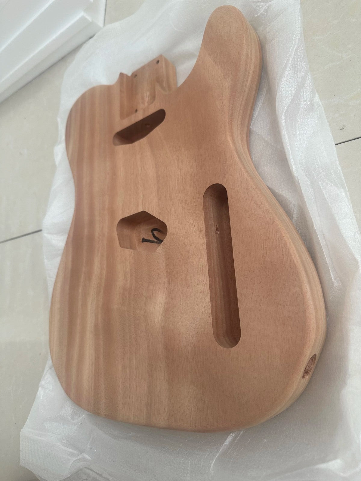 Poplar Wood Guitar Single Cut Body Fit Telecaster Tele