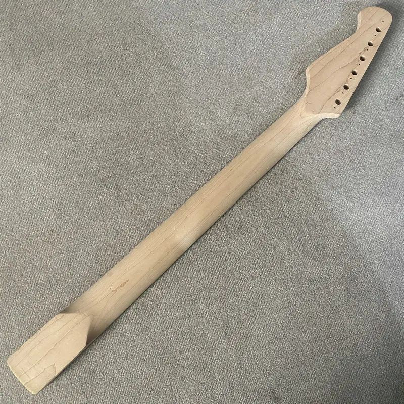 Unfinished Maple Wood Guitar Neck, Rosewood 21 Frets Fretboard