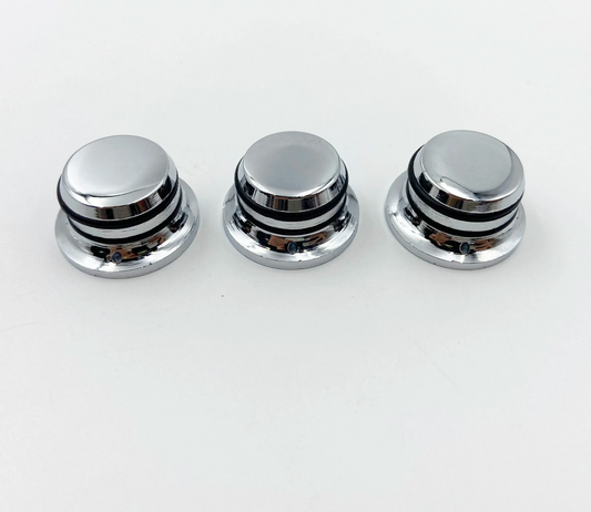 3pcs Guitar Volume Tone Control Knobs Fit Stratocaster Strat