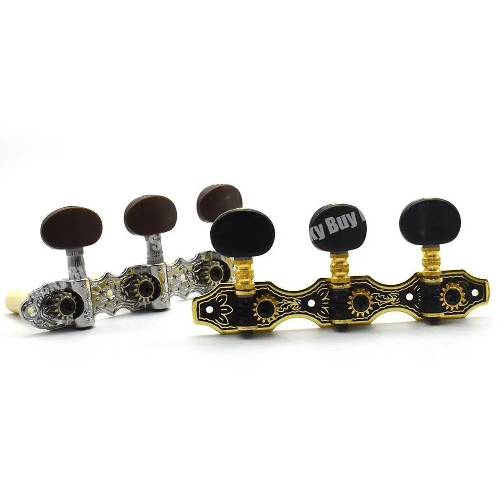 Gold Classical Guitar Machine Heads Pegs Fit Ibanez,Lucero,Cordoba, Br